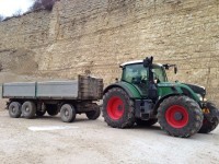 FENDT 724 Vario / Quelle: Volker Keller Lohnarbeiten 78250 Tengen
